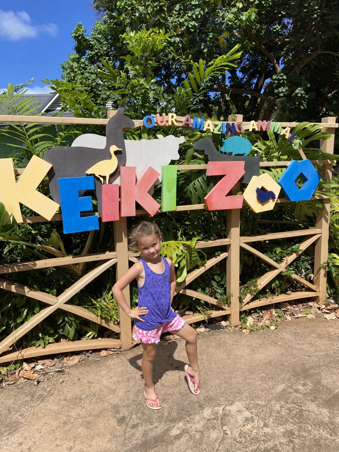 Ava Kalea at Honolulu Zoo, March 2022